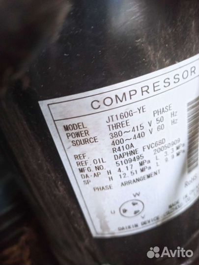 Кондиционер daikin компрессор 125й