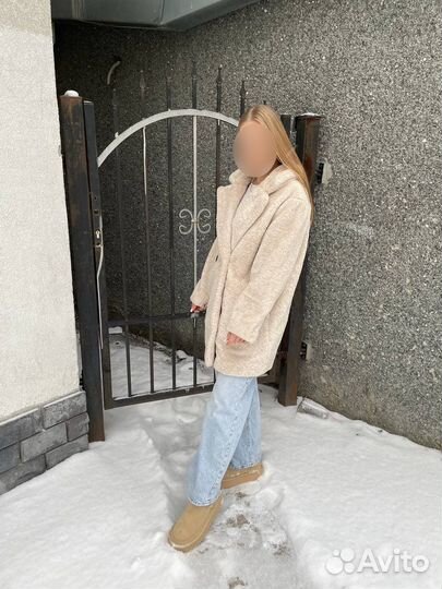 Пальто шуба тедди