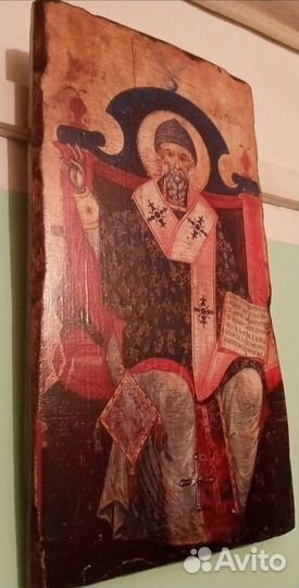 Большие редкие иконы «свт Спиридон Тримифунтский»