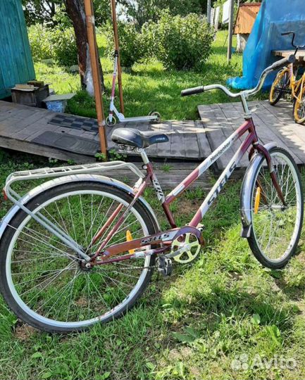 Велосипед женский городской бу