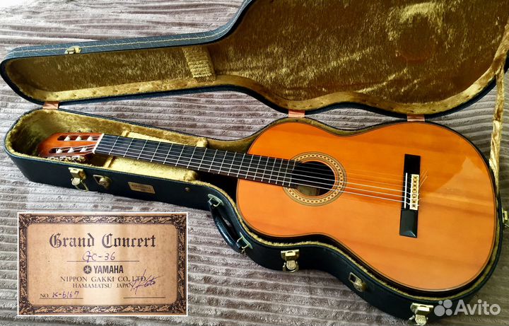 Yamaha Grand Concert GC-36 классическая гитара