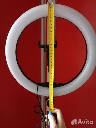 Кольцевая, цветная, светодиодная лампа