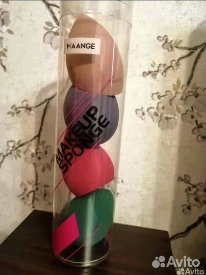 Спонжи для тонального крема новые бьюти блендер