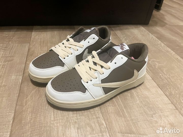 Кеды кроссовки nike Air Jordan 1 Low Travis Scott