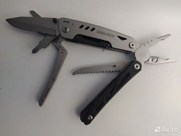 Мультитул Workpro ST021019A 11 в 1 с ножницами