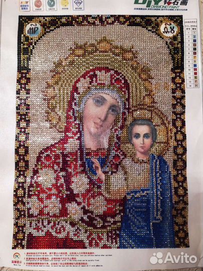 Алмазная мозаика иконы