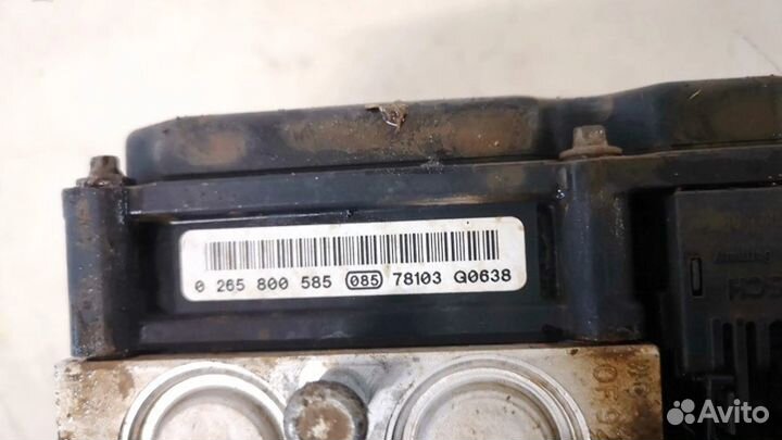 Блок абс 5s712m110ab Ford Mondeo Mk III 2000-2007 года