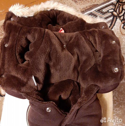 Зимний комбинезон для маленьких собак