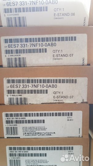Siemens Simatic S7 300 CPU Модули Новые в упаковке
