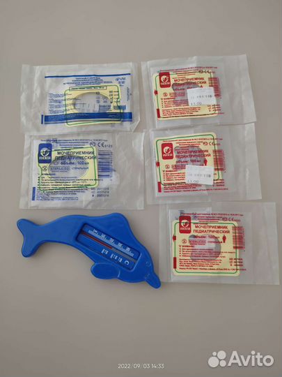 Мочеприемник термометр