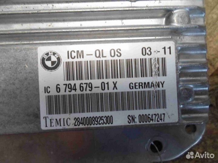 Блок управления ICM BMW X6 E71 6794679