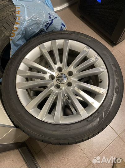 Оригинальные диски Volkswagen Phaeton с резиной