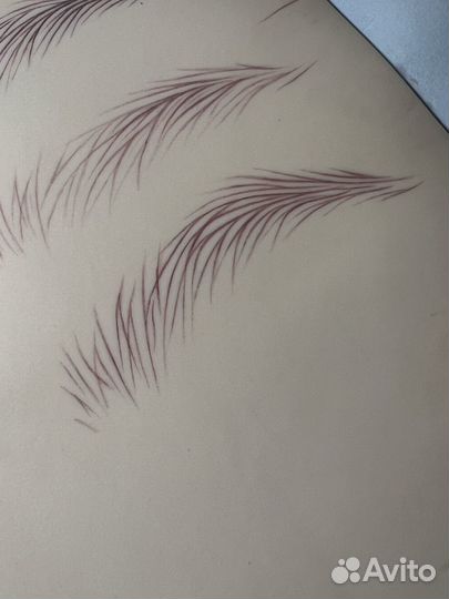 Перманентный макияж волосковая техника