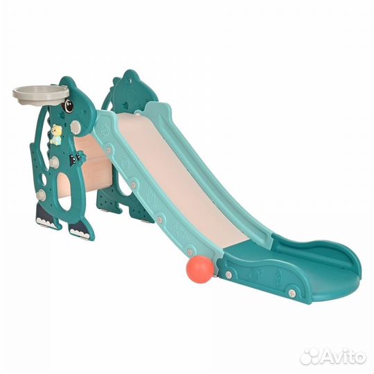 Горка Pituso «Викки» с баскетбольным кольцом