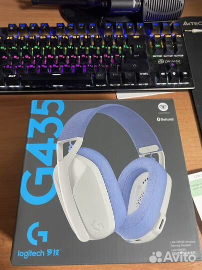 Logitech G435 wireless / Беспроводные наушники