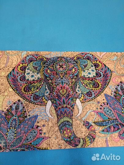 Пазлы 500 деталей Слон hatber этностиль