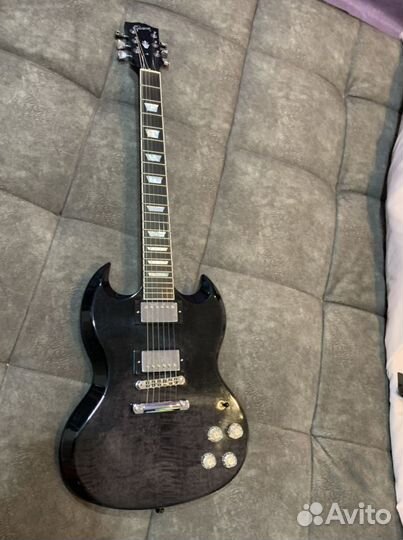 Gibson 2019 SG Modern Trans Black Fade