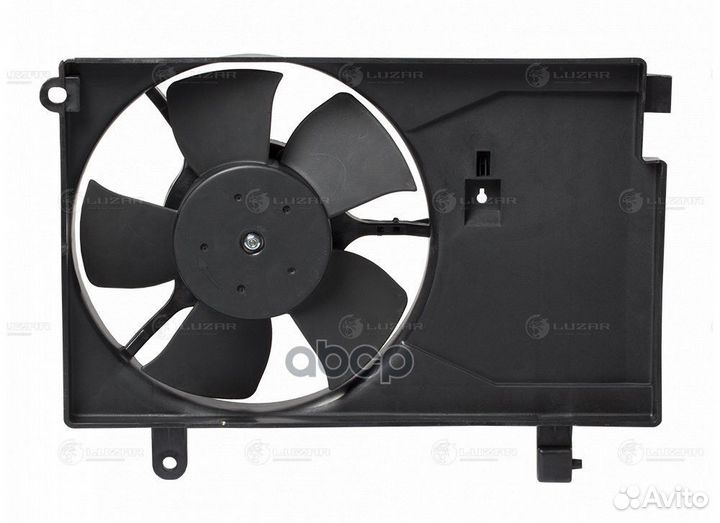 Вентилятор радиатора chevrolet aveo 02- lfac 05