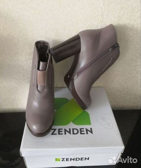 Ботильоны женские 37 размер натуральная кожа