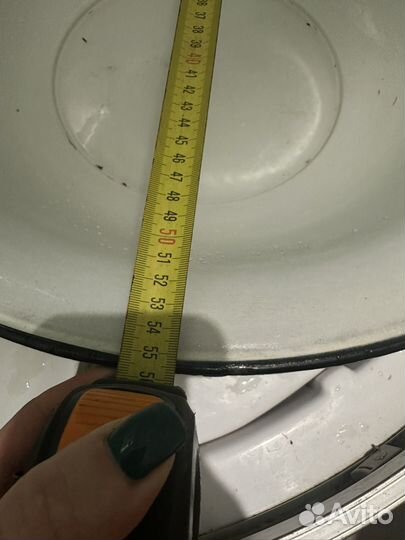 Таз эмалированный 55см