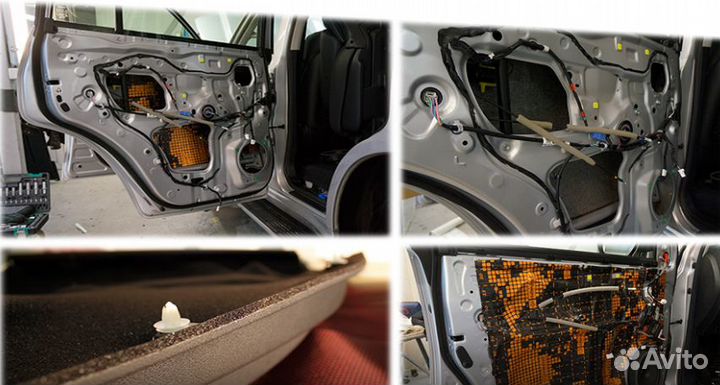 Шумоизоляция Автомобиля Комплексная mercedes-benz