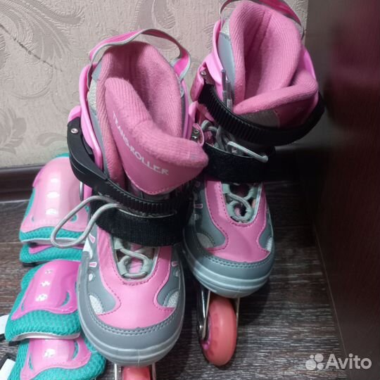 Ролики для девочки р.31-33