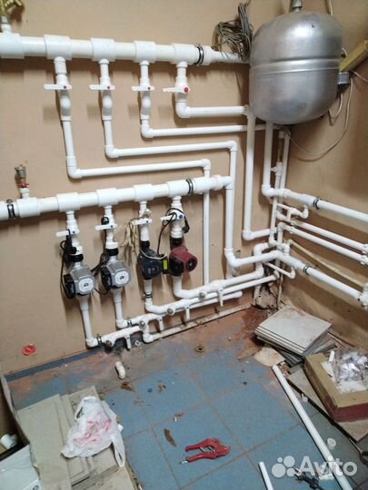 Монтаж теплого пола