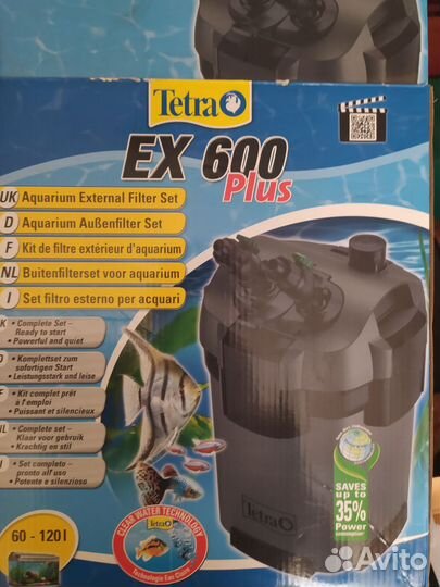 Внешний фильтр tetra ex 600 plus