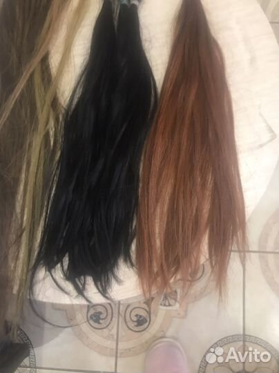 Волосы для наращивания премиум 40 см