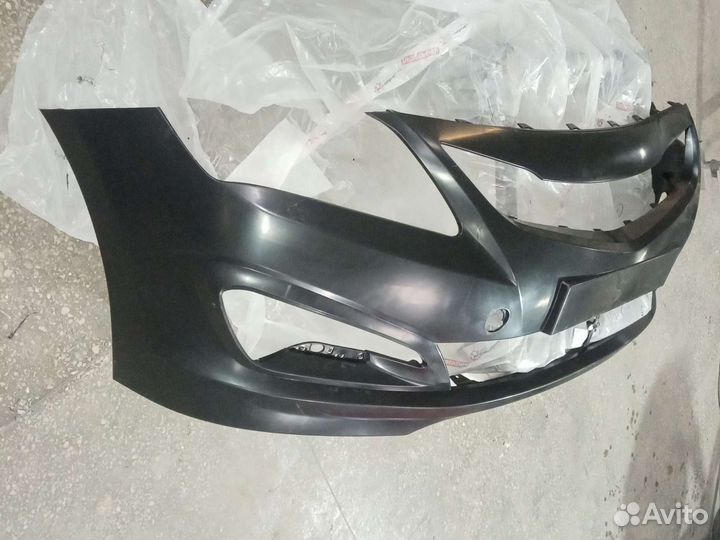 Передний бампер Hyundai Solaris 86511-4L500