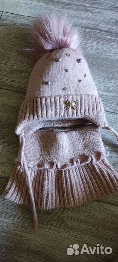 Комплект шапка, шарф