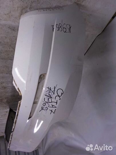 Бампер задний Skoda Octavia A7