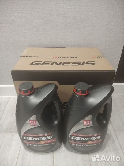 Лукойл genesis Armortech 5w40 A3/B4