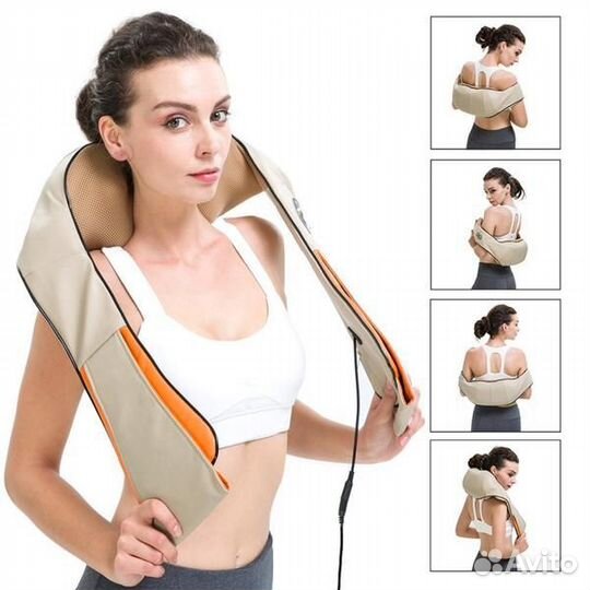 Массажер роликовый для шеи Neck Kneading MS-090