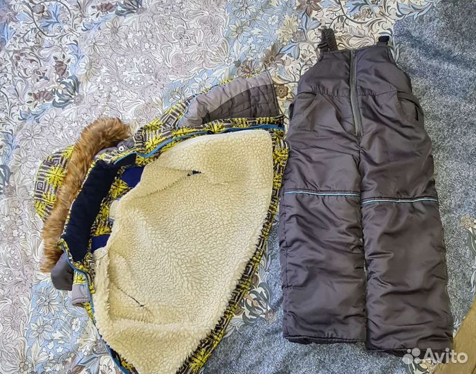 Костюм зимне-весенний и ветровка 110-116