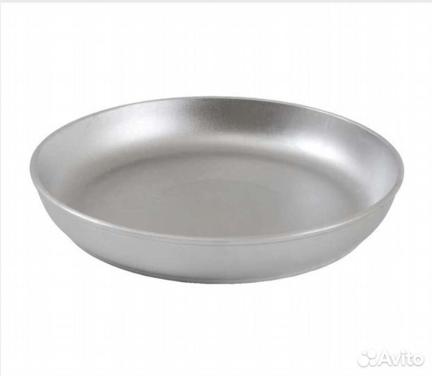 Сковорода алюминиевая 22 см без ручек