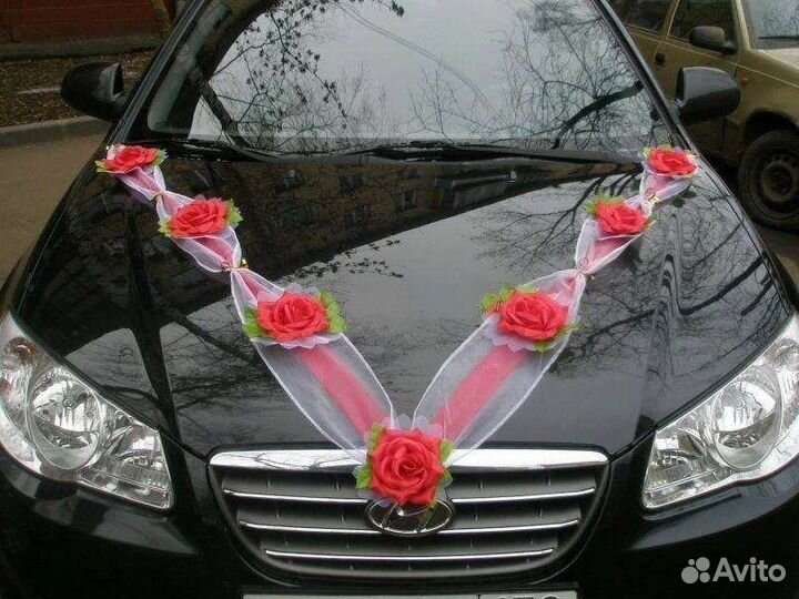 Свадебные аксессуары на машину