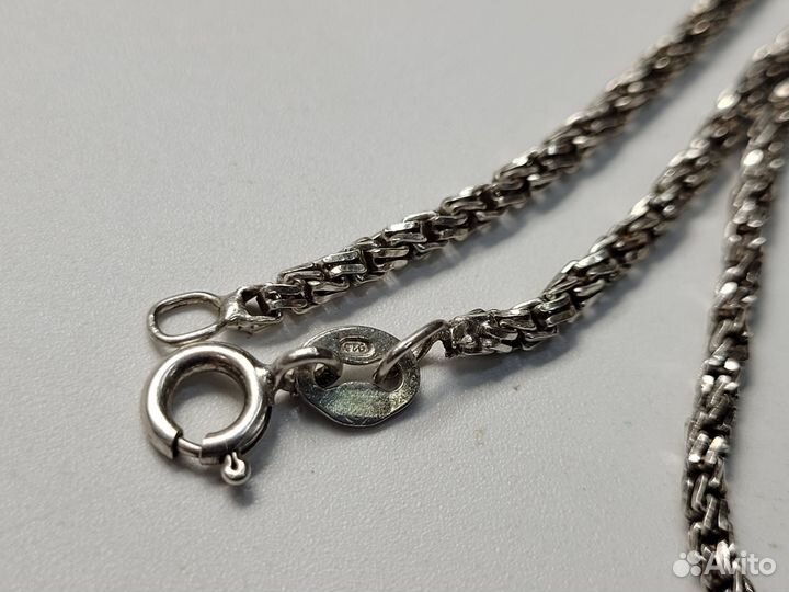 Цепочка цепь серебро 925 Звезда 2 мм / 45 см