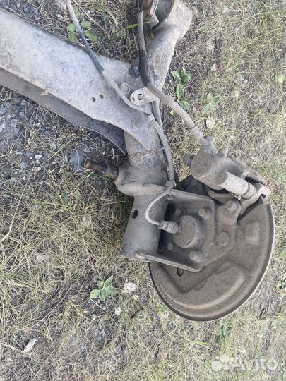 Балка задняя lifan Solano