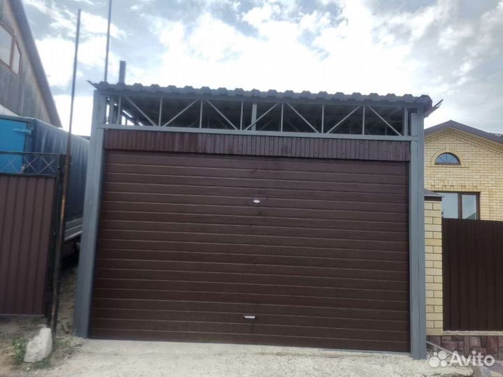 Автоматические откотные ворота и калитка