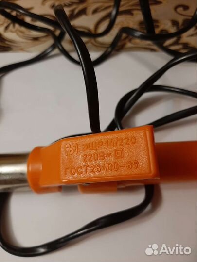 Электроприбор (плойка) для завивки волос СССР