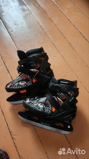 Коньки детские раздвижные 31-35