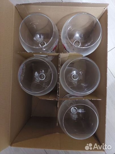 Бокалы под мартини