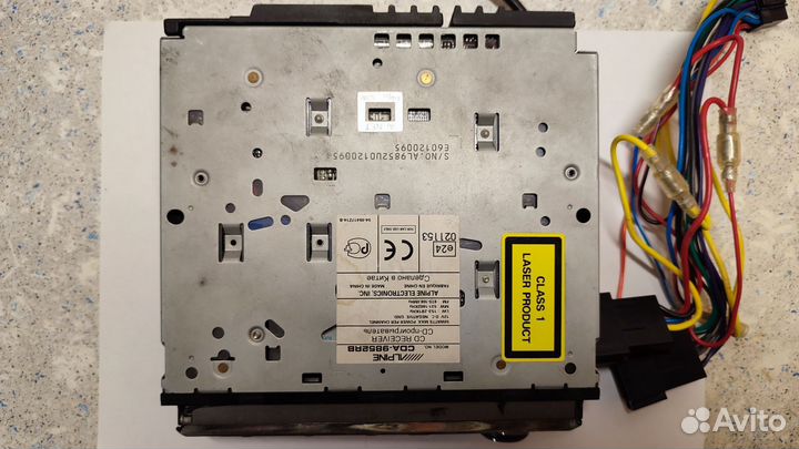 Магнитола Alpine CDA 9852RB с bluetooth (блютуз)