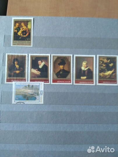 Марки живопись с альбомом