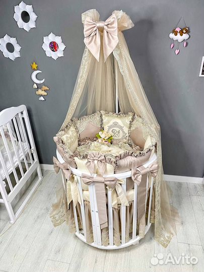 Бортики в кроватку