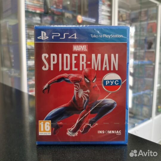 Marvel Человек-паук PS4 (новый)