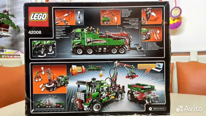 Lego Technic 42008 Эвакуатор
