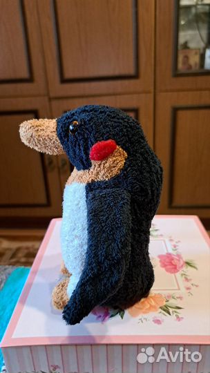 Мягкие игрушки пингвин, снеговик