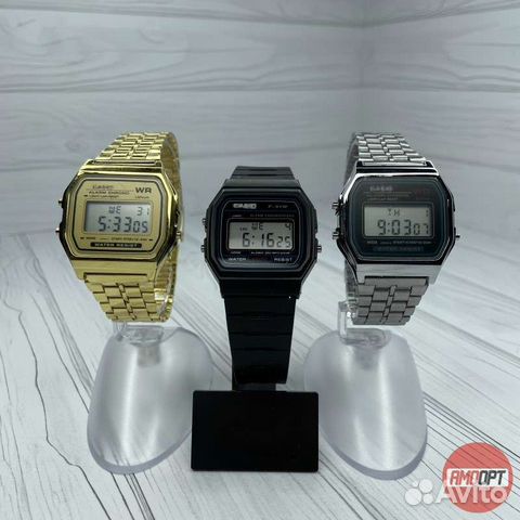 Мужские наручные часы электронные casio